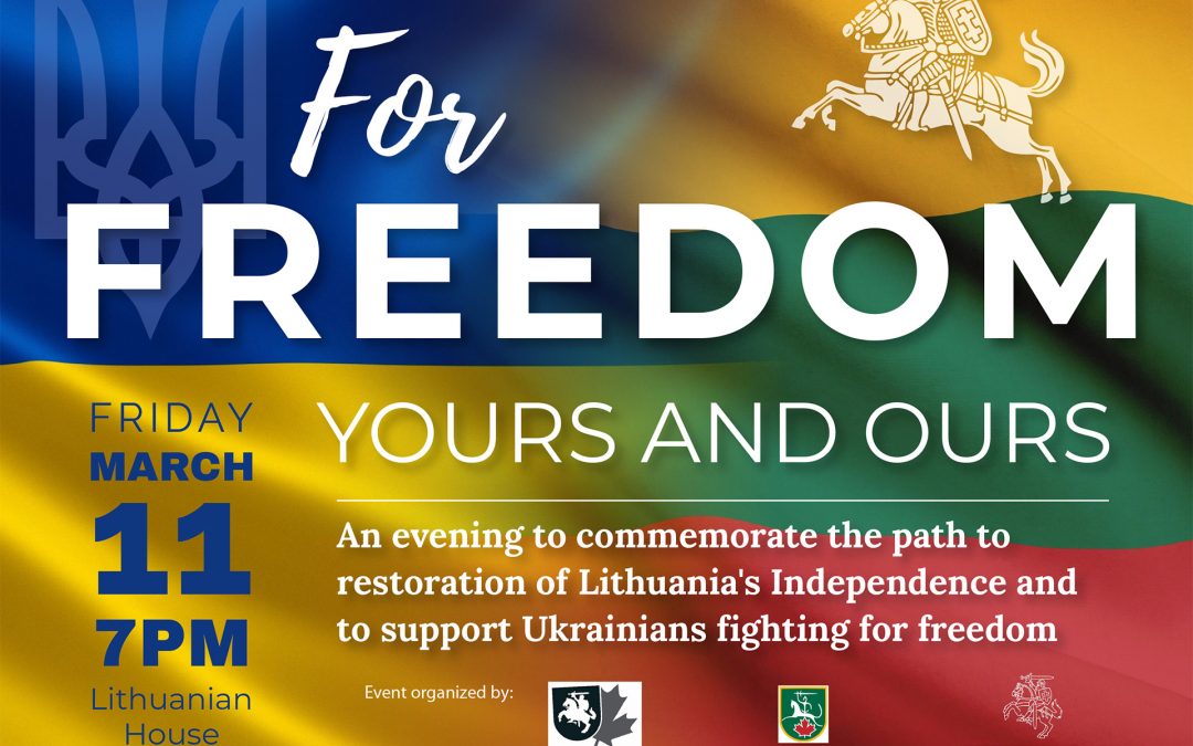 For Freedom – Yours and Ours
